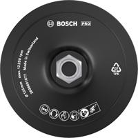 Bosch 1x PRO Steunpad voor kleine haakse slijpers, M14, klittenband, zacht (Ø 125 mm, Professional Accessoires Kleine haakse slijper)