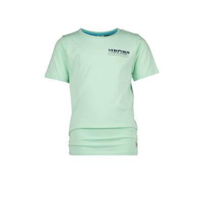 Vingino T-shirt Hower met logo pastel mintgroen