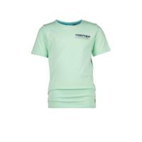 Vingino T-shirt Hower met logo pastel mintgroen