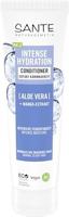 SANTE Naturkosmetik Intense Hydration Conditioner Aloë Vera + Mango-extract, veganistische spoeling met vochtboost voor normaal tot droog haar, 150 ml