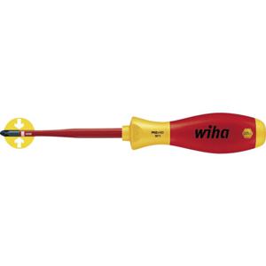 Wiha 3211 slimFix 10136 VDE Kruiskop schroevendraaier PH 1 Koplengte: 80 mm DIN ISO 8764, DIN EN 60900