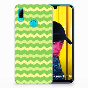 Huawei P Smart 2019 TPU bumper Waves Green