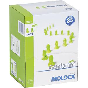 Moldex 740301 Contours small Oordoppen 35 dB Eenmalig gebruik 200 paar