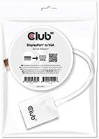 CLUB3D Adapter DisplayPort > VGA Actief ST/BU POLYPACK