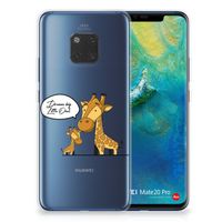 Huawei Mate 20 Pro Telefoonhoesje met Naam Giraffe