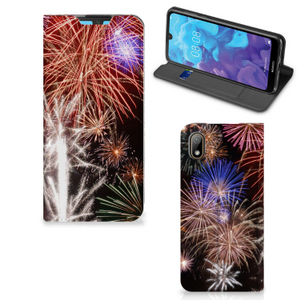 Huawei Y5 (2019) Hippe Standcase Vuurwerk