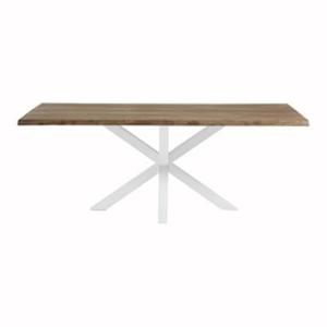 Kave Home Argo Eettafel - 220 x 100 cm - Bruin