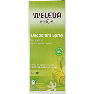 Citrus deodorant spray