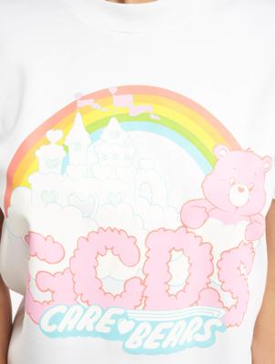 GCDS / t-shirt CLOUDY CARE BEAR in wit GCDS / t-shirt CLOUDY CARE BEAR in wit