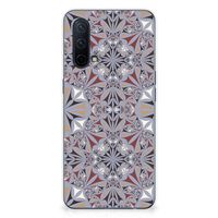 OnePlus Nord CE 5G TPU Siliconen Hoesje Flower Tiles