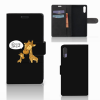 Sony Xperia XZ | Sony Xperia XZs Leuk Hoesje Giraffe