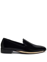 Giuseppe Zanotti mocassins Flash GZ en cuir - Noir