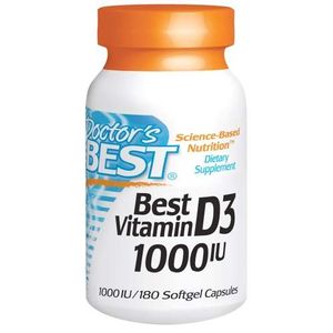 Best Vitamin D-3 1000IU 180softgels