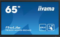 iiyama PROLITE TE6514MIS-B2AG Digitale signage flatscreen 165,1 cm (65") LCD Wifi 435 cd/m² 4K Ultra HD Zwart Touchscreen Type processor Android 24/7 - thumbnail