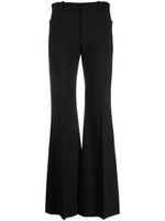 Chloé pantalon évasé à taille basse - Noir