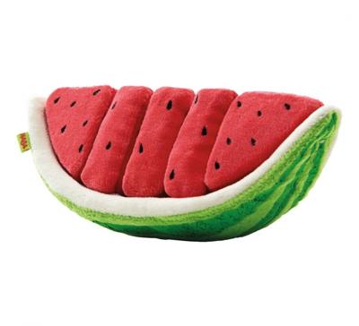 Haba Biofino watermeloen 21 cm rood/groen Haba Biofino watermeloen 21 cm rood/groen