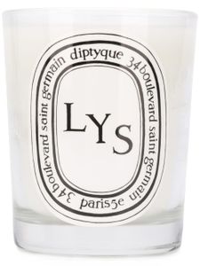 Diptyque bougie parfumée Lys - Blanc