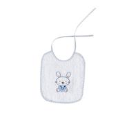 Interbaby slabbetje Konijn junior 25 x 20 cm katoen