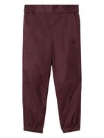 Burberry Kids pantalon à imprimé Equestrian Knight - Rouge