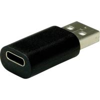 Value USB 2.0 Adapter [1x USB-A 2.0 stekker - 1x USB-C bus] neu - thumbnail