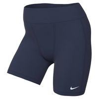 Nike Pro Leak Slidingbroekje Dames Donkerblauw Wit - thumbnail