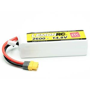 LemonRC LiPo accupack 14.8 V 2600 mAh Aantal cellen: 4 35 C Softcase XT60