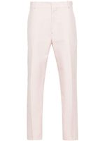 Alexander McQueen pantalon de costume en coton - Rose