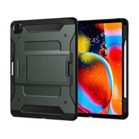 Spigen - iPad Pro 12.9 (2018) Hoes - Tough Armor Pro Groen