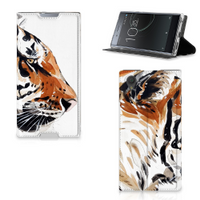 Bookcase Sony Xperia L1 Watercolor Tiger