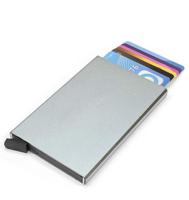 DSTRCT Figuretta - Cardholder silver metallic Zilver Aluminium Pasjeshouders