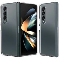 Samsung Galaxy Z Fold4 Krasbestendig Hybride Hoesje - Doorzichtig