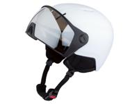 CRIVIT PREMIUM Kinder ski- en snowboardhelm met vizier (Wit) - thumbnail