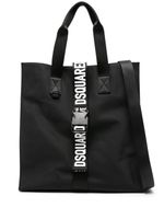 DSQUARED2 logo-strap tote bag - Noir - thumbnail