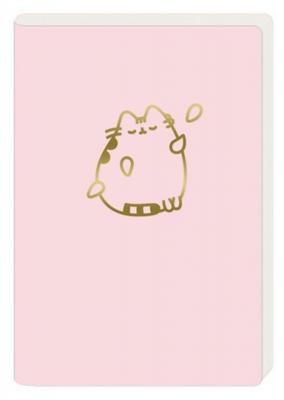 Blueprint Collections Pusheen luxe notitieboek A5 roze/goud Blueprint Collections Pusheen luxe notitieboek A5 roze/goud
