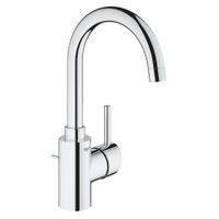 Grohe Concetto Wastafelkraan Met Waste Met Hoge Uitloop Chroom