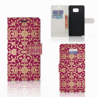 Wallet Case Samsung Galaxy Note 5 Barok Pink