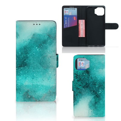 Hoesje Motorola Moto G 5G Plus Painting Blue Hoesje Motorola Moto G 5G Plus Painting Blue