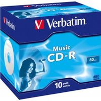 Verbatim Music CD-R 700 MB 10 stuk(s) - thumbnail