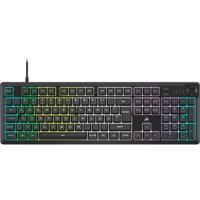 Corsair K55 Core RGB Bedraad Membraan Gaming Toetsenbord - Stille en Gevoelige Schakelaars - Spatbestendig - Tien Zone RGB - iCUE Compatibel - QWERTY ES - PC, Mac - Zwart
