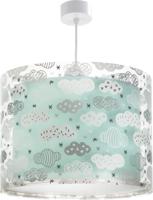 Dalber Kinderkamer hanglamp Clouds turquoise met wit 41412H - thumbnail