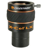 Celestron 93529 1.25 Inch X-Cel LX 2x Barlow Lens, Zwart
