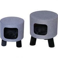 Kattenkrukje Omar Blauw 35 x 35 x 37 cm Flamingo Blauw