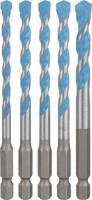 Bosch Accessories EXPERT MultiConstruction HEX-9 2608900586 Multifunctionele boorset 5-delig 5.5 mm, 6 mm, 6 mm, 7 mm, 8 mm Zeskant schacht 5 stuk(s) - thumbnail