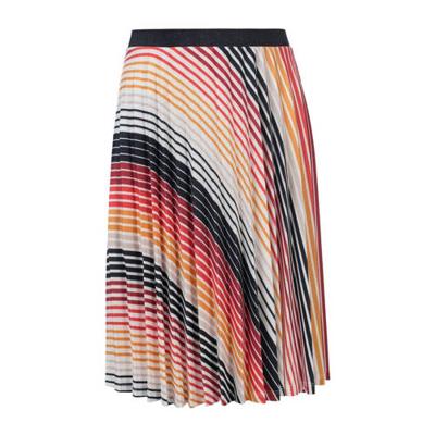 LOOXS 10sixteen gestreepte rok rood/multicolor