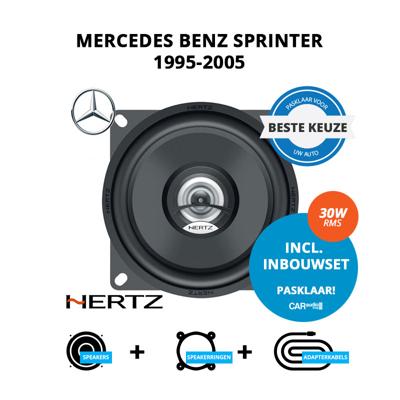 Beste speakers voor Mercedes Benz Sprinter 1995-2005 - Dashboard