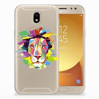 Samsung Galaxy J5 2017 Telefoonhoesje met Naam Lion Color - thumbnail