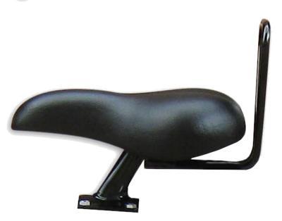 TOM fietszitje herenfiets op stang zwart - model 2 TOM fietszitje herenfiets op stang zwart - model 2