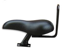 TOM fietszitje herenfiets op stang zwart - model 2