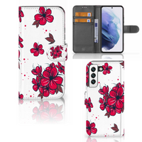 Samsung Galaxy S22 Hoesje Blossom Red - thumbnail