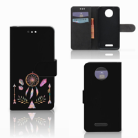 Motorola Moto C Plus Leuk Hoesje Boho Dreamcatcher